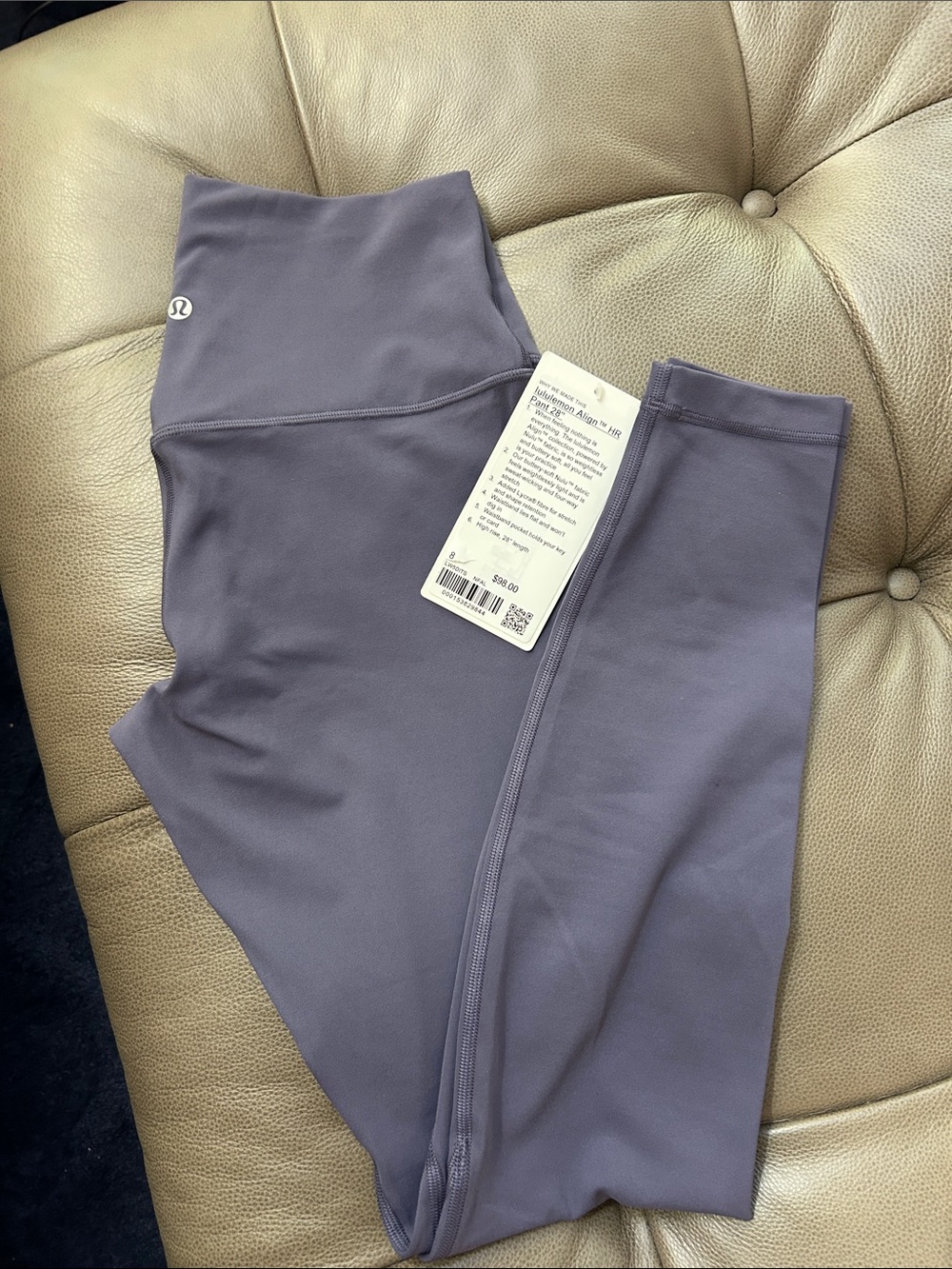 lululemon Align High-Rise Leggings in Dusty Purple